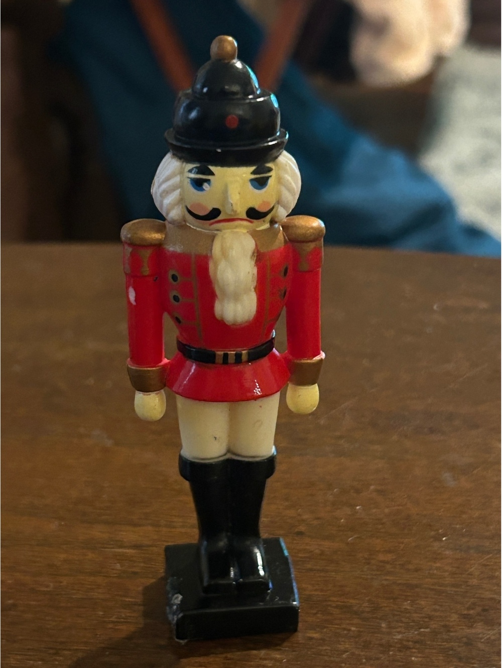 Vintage Wooden Nutcracker Soldier Figurine
